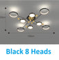 Moderne LED Hanglamp met Afstandsbediening – Dimbaar Goud & Zwart Aluminium Armatuur – Verstelbare Kleurtemperatuur voor Woonkamer, Eetkamer & Keuken