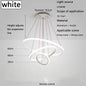 Moderne LED Kroonluchter met Cirkel Design – Luxe Minimalistische Hanglamp van Metaal & Acryl – LED Ringlamp voor Woonkamer, Eettafel & Restaurant (220V)