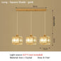 Luxe Kristallen Hanglamp met E27 Fittingen – Moderne Design Plafondlamp met Ronde of Rechthoekige Plafondplaat – Kristallen Pendellamp voor Woonkamer, Eetkamer & Slaapkamer