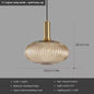Glazen LED Hanglamp – Retro Luxe Design Hanglamp van Glas & Metaal – Sfeervolle Pendellamp voor Keuken, Eetkamer, Woonkamer & Restaurant