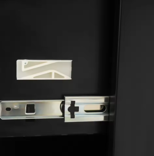 Stalen Archiefkast met 3 Laden en Slot – Afsluitbare Opbergkast voor Kantoor en Thuis