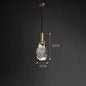 Moderne Kristallen Hanglamp – Luxe Messing & Kristal – LED Verlichting – Ø12 cm – Elegant Design