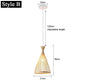 Japanse Bamboe Hanglamp – Handgeweven Rotan Design – Natuurlijke Sfeerverlichting – E27 – Voor Woonkamer, Restaurant & Café