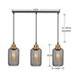 Zwarte Vintage Kooi Hanglamp – Industriële Metalen Plafondlamp – E27 – Open Frame Design voor Café, Bar & Woonkamer