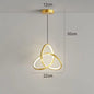 Glanzende LED Hanglamp – Moderne Design Plafondlamp – 3 Instelbare Lichtkleuren – Acryl & Metaal – 22 cm