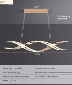Minimalistische LED Kroonluchter – Moderne Geometrische Hanglamp – Metaal & Acryl – Sfeervolle Verlichting voor Eetkamer & Keuken