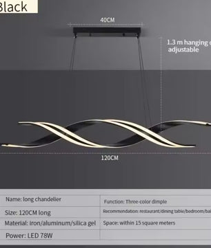 Minimalistische LED Kroonluchter – Moderne Geometrische Hanglamp – Metaal & Acryl – Sfeervolle Verlichting voor Eetkamer & Keuken