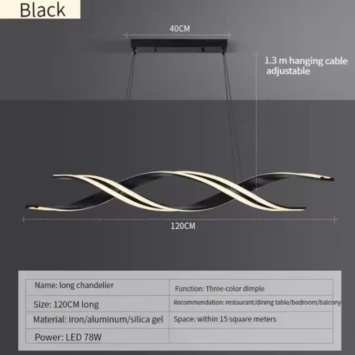 Minimalistische LED Kroonluchter – Moderne Geometrische Hanglamp – Metaal & Acryl – Sfeervolle Verlichting voor Eetkamer & Keuken