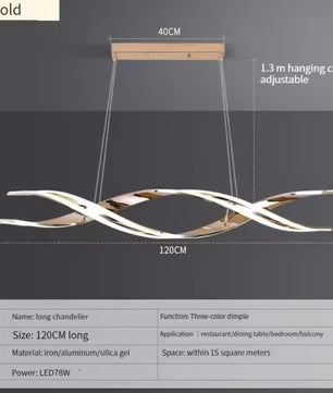 Minimalistische LED Kroonluchter – Moderne Geometrische Hanglamp – Metaal & Acryl – Sfeervolle Verlichting voor Eetkamer & Keuken