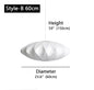 Moderne Zijde LED Hanglamp – Minimalistische Designer Plafondlamp – Witte Stoffen Kap – E27 – Voor Woonkamer, Restaurant & Hotel
