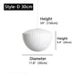 Moderne Zijde LED Hanglamp – Minimalistische Designer Plafondlamp – Witte Stoffen Kap – E27 – Voor Woonkamer, Restaurant & Hotel