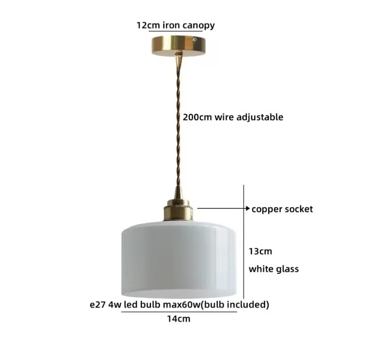 Moderne Houten LED Hanglamp met Glazen Bol – Zwart Walnoot G9 – Scandinavisch & Japans Design voor Slaapkamer, Eetkamer & Woonkamer