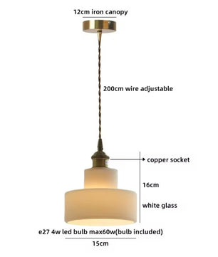 Moderne Houten LED Hanglamp met Glazen Bol – Zwart Walnoot G9 – Scandinavisch & Japans Design voor Slaapkamer, Eetkamer & Woonkamer