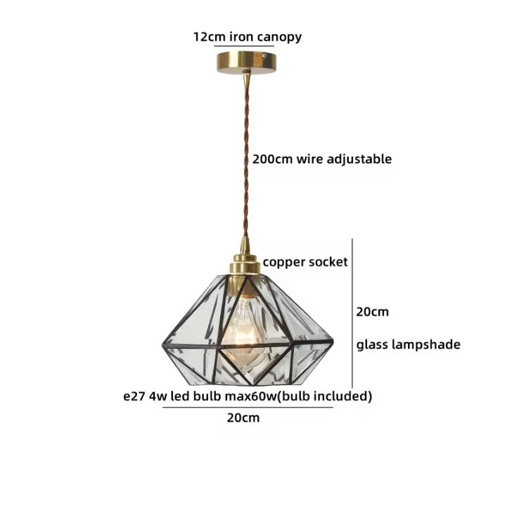 Moderne Houten LED Hanglamp met Glazen Bol – Zwart Walnoot G9 – Scandinavisch & Japans Design voor Slaapkamer, Eetkamer & Woonkamer