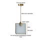 Moderne Houten LED Hanglamp met Glazen Bol – Zwart Walnoot G9 – Scandinavisch & Japans Design voor Slaapkamer, Eetkamer & Woonkamer
