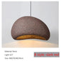 Wabi-Sabi Hanglamp met Sterpatroon – Moderne Scandinavische Plafondlamp E27 – Minimalistisch Design voor Woonkamer, Eetkamer & Slaapkamer