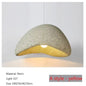 Wabi-Sabi Hanglamp met Sterpatroon – Moderne Scandinavische Plafondlamp E27 – Minimalistisch Design voor Woonkamer, Eetkamer & Slaapkamer