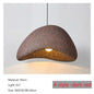 Wabi-Sabi Hanglamp met Sterpatroon – Moderne Scandinavische Plafondlamp E27 – Minimalistisch Design voor Woonkamer, Eetkamer & Slaapkamer