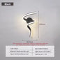 Moderne LED Wandlamp Spiraal Design – Scandinavische Muurlamp van Metaal & Acryl voor Hal, Slaapkamer & Woonkamer