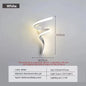 Moderne LED Wandlamp Spiraal Design – Scandinavische Muurlamp van Metaal & Acryl voor Hal, Slaapkamer & Woonkamer