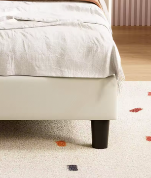 Kinderbed 90x200 cm met Verstelbaar Hoofdeinde – Fluweel