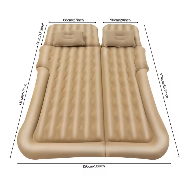 Car Mattress SUV Luchtbed met 2 Hoofdkussens en Pomp