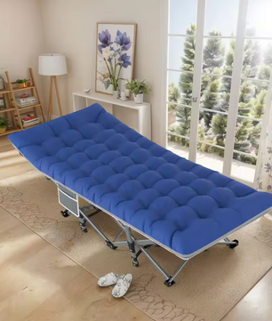 Opvouwbaar Campingbed voor Volwassenen met Matras en Draagtas
