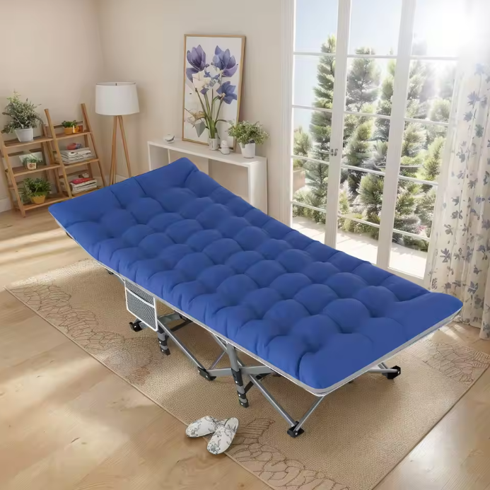 Opvouwbaar Campingbed voor Volwassenen met Matras en Draagtas