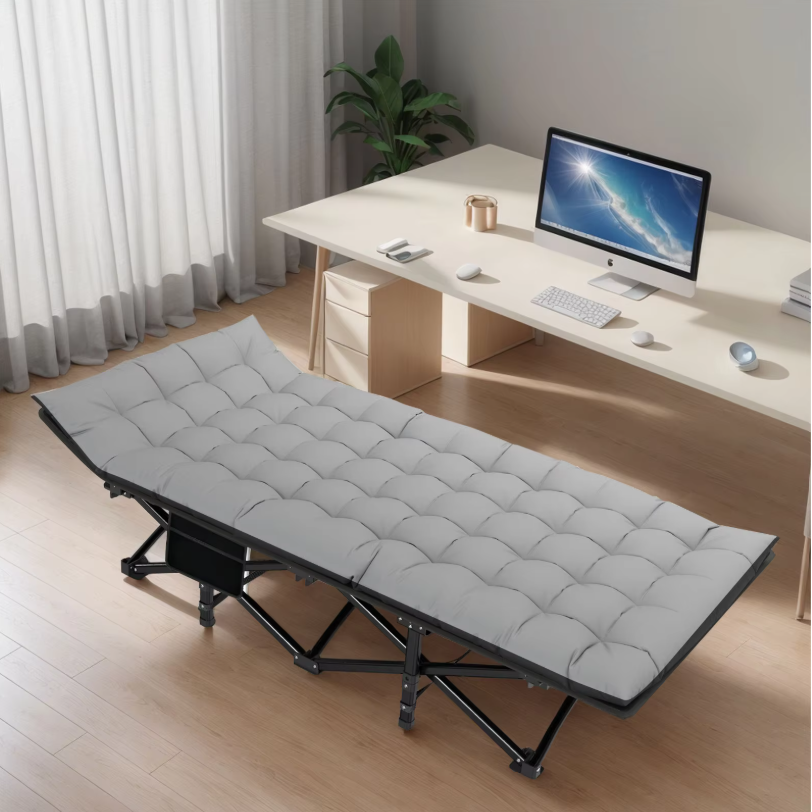 Opvouwbaar Campingbed voor Volwassenen met Matras en Draagtas