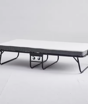Opvouwbaar Bed 90x190cm met 10cm Geheugenschuim Matras en Wieltjes