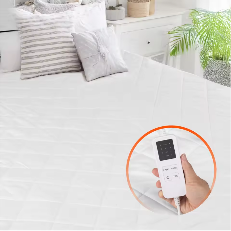 Elektrisch Verwarmingsmatras 4 Warmte-instellingen en 12-Uur Timer