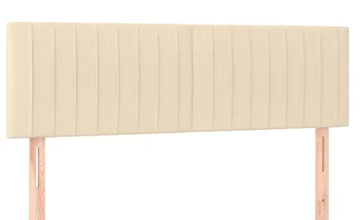 Crèmekleurig Boxspringbed 140x200 cm met Matras – Stijlvol en Comfortabel