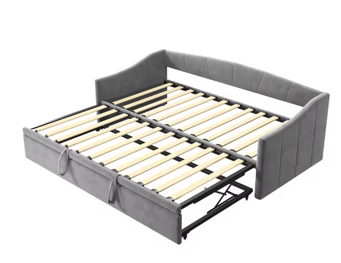 DAY Bed Sofa – Uittrekbaar van 90x200 cm naar 180x200 cm, Velvet