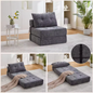 Opvouwbare Sofa Bed met Kussens – Multifunctioneel en Comfortabel