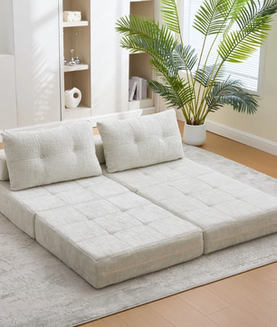 Opvouwbare Sofa Bed met Kussens – Multifunctioneel en Comfortabel