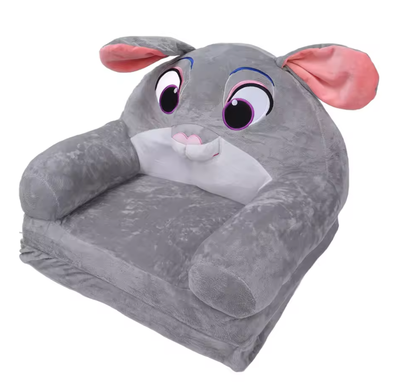 Vouwbare Kinderbank – Schattig Cartoon Sofa Bed voor Kinderen met Armleuningen