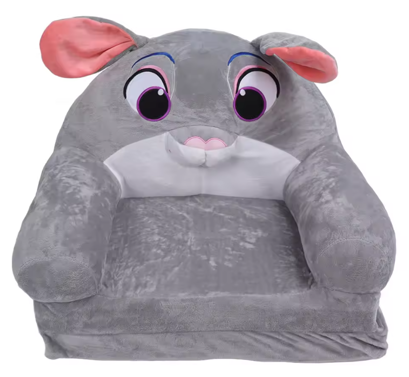 Vouwbare Kinderbank – Schattig Cartoon Sofa Bed voor Kinderen met Armleuningen