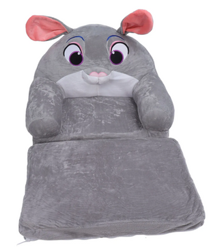Vouwbare Kinderbank – Schattig Cartoon Sofa Bed voor Kinderen met Armleuningen