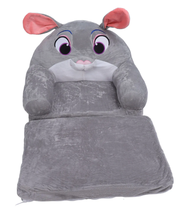 Vouwbare Kinderbank – Schattig Cartoon Sofa Bed voor Kinderen met Armleuningen