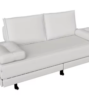 Vouwbare Sofa Bed 90x200 cm – Ruimtebesparend Linnen Dagbed met Uitklapfunctie