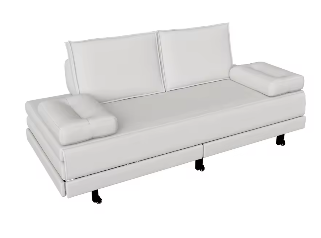 Vouwbare Sofa Bed 90x200 cm – Ruimtebesparend Linnen Dagbed met Uitklapfunctie