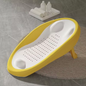 Opvouwbaar Baby Badzitje – Antislip Douchenet met Ergonomische Rugleuning