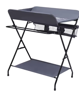 Opvouwbare Baby Aankleedtafel met Opbergruimte – Veilig, Ergonomisch en Ruimtebesparend