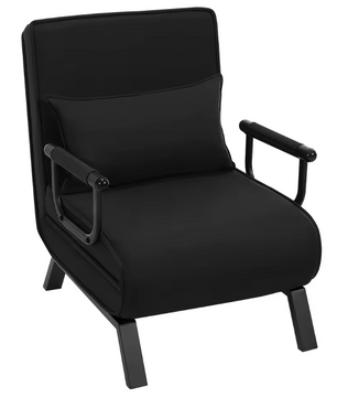 3-in-1 Slaapbank Klapstoel met Verstelbare Rugleuning – Fauteuil, Bank en Gastenbed