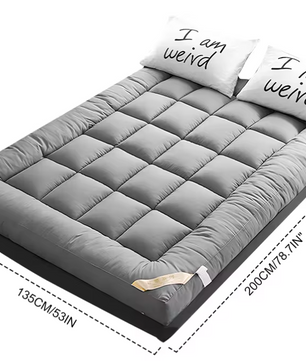 Verdikte Matrastopper 8–10 cm – Zacht en Comfortabel voor Een- en Tweepersoonsbed