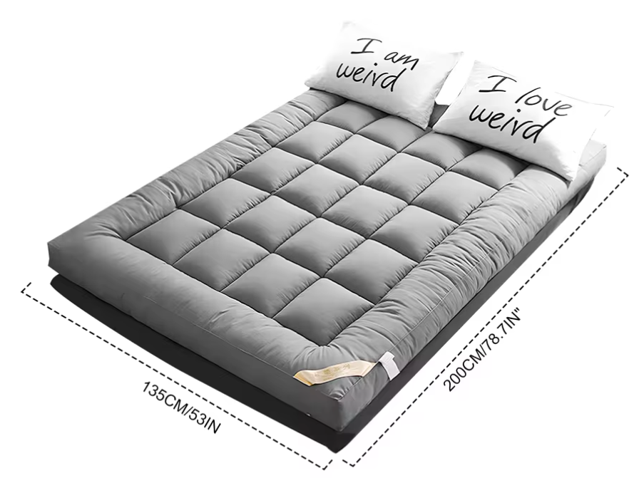 Verdikte Matrastopper 8–10 cm – Zacht en Comfortabel voor Een- en Tweepersoonsbed