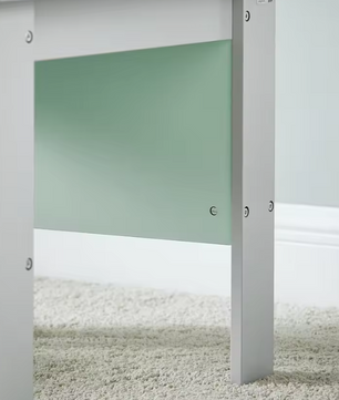 Kindertafel met Stoelen en Opbergplank – Kinderzitgroep voor Spelen en Leren, Lichtgrijs