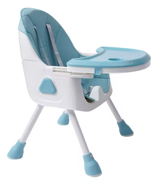 2-in-1 Kinderstoel voor Baby & Peuter – Met Voetsteun en Dienblad