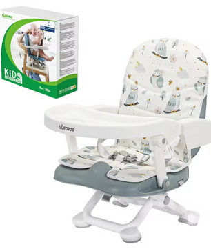Opvouwbare Draagbare Kinderstoel – Lichtgewicht Stoelverhoger voor Baby en Peuter