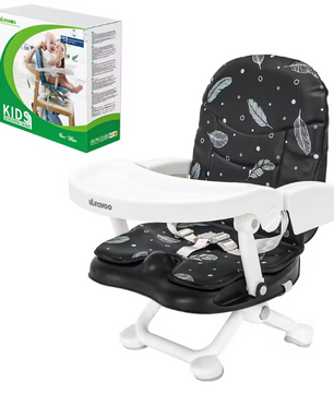 Opvouwbare Draagbare Kinderstoel – Lichtgewicht Stoelverhoger voor Baby en Peuter
